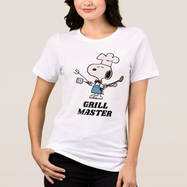 Peanuts | Chef Snoopy Tri-Blend Shirt (Front)