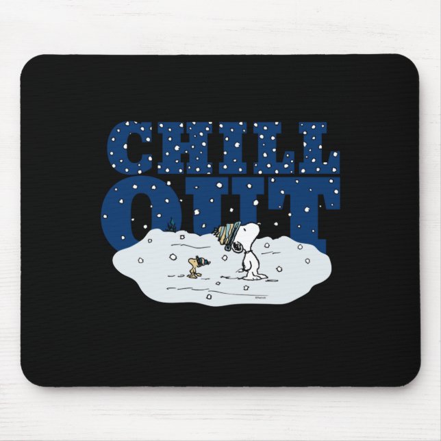 Peanuts Chill Out  Mouse Pad (Front)