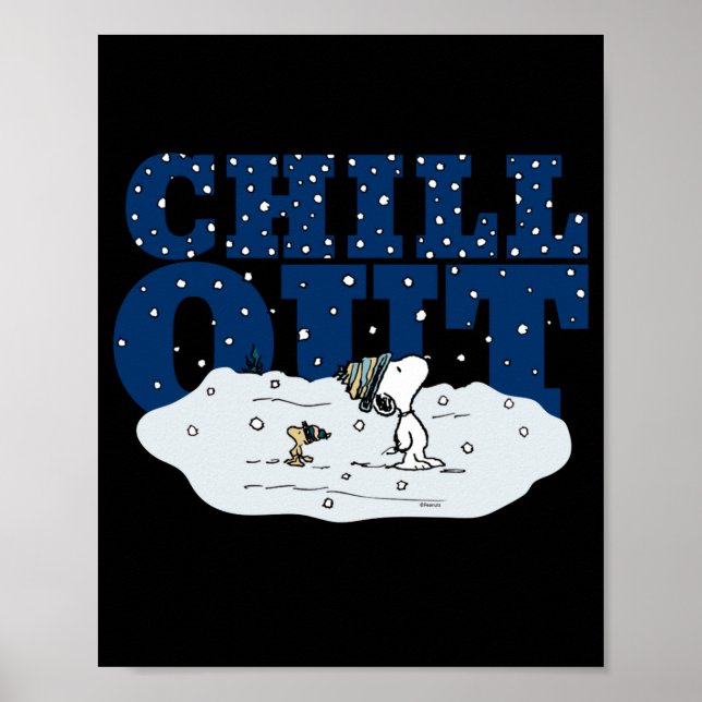 Peanuts Chill Out  Poster (Front)