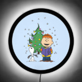 Peanuts | Christmas Caroling LED Sign (Front)