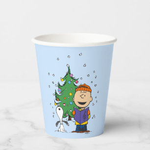 Peanuts   Christmas Caroling Paper Cups