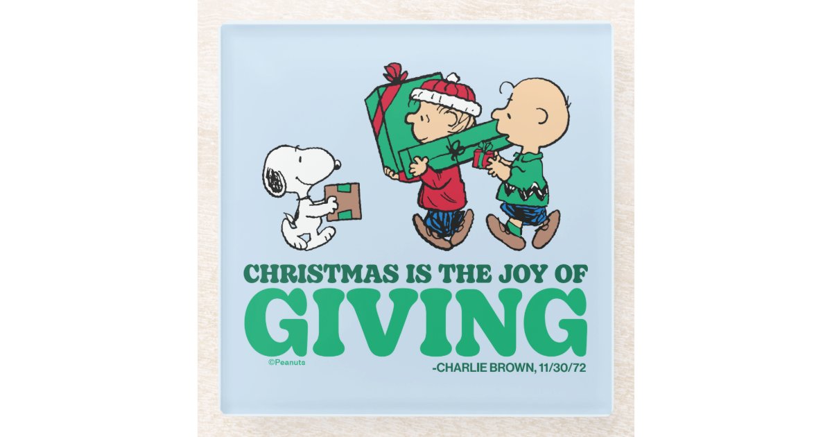 Peanuts | Snoopy Christmas Gift Giver Favor Tags | Zazzle