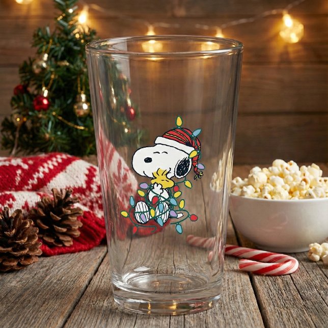 Peanuts | Christmas Love and Lights Glass (Creator Uploaded)