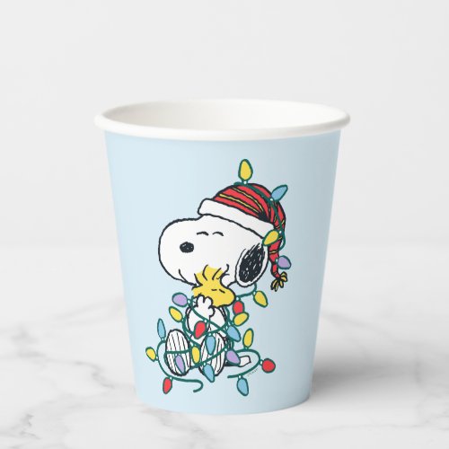 Peanuts  Christmas Love and Lights Paper Cups