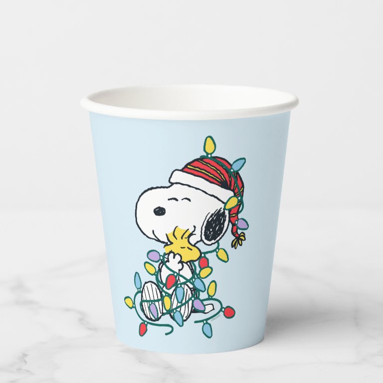 Peanuts | Christmas Love and Lights Paper Cups