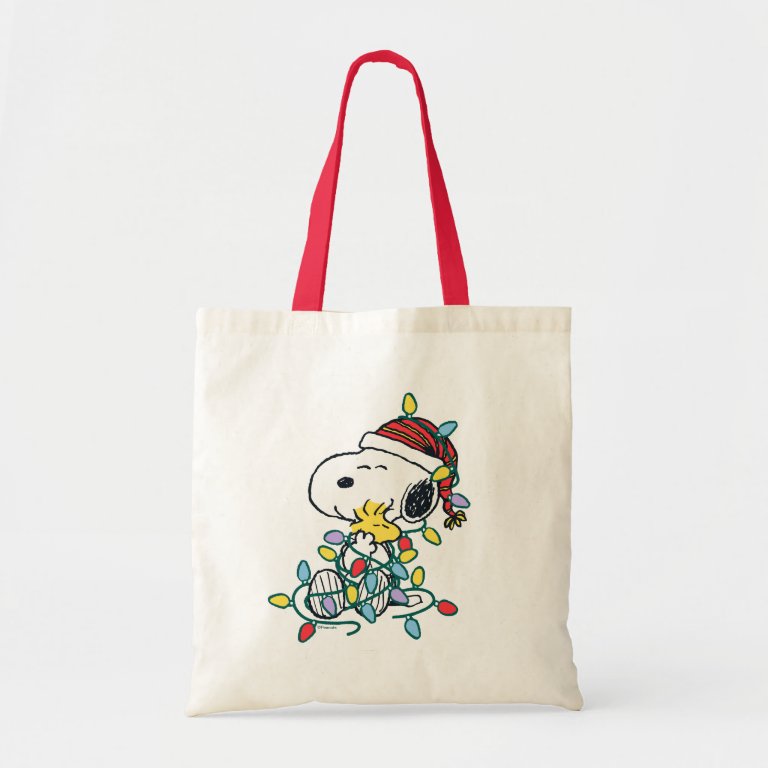 Peanuts | Christmas Love and Lights Tote Bag