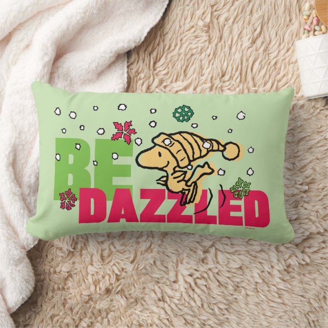 Peanuts | Christmas Woodstock Be Dazzled Lumbar Pillow (Blanket)