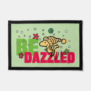 Peanuts Christmas Woodstock Be Dazzled Pennant