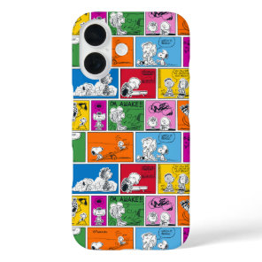 PEANUTS | Classic Comic Pattern iPhone 16 Case