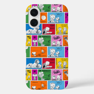 PEANUTS   Classic Comic Pattern iPhone 16 Case