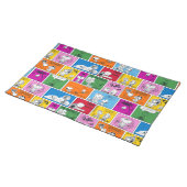 PEANUTS | Classic Comic Pattern Cloth Placemat | Zazzle