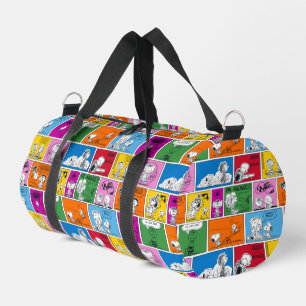 PEANUTS Classic Comic Pattern Leggings Duffle Bag