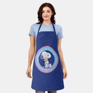 Peanuts Comfort & Security Badge Blue Apron