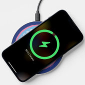 Peanuts | Comfort & Security Badge Blue Wireless Charger (Phone)