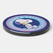 Peanuts | Comfort & Security Badge Blue Wireless Charger (Front 2)