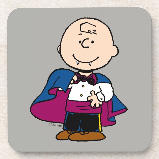 Peanuts | Count Charlie Brown Beverage Coaster (Front)