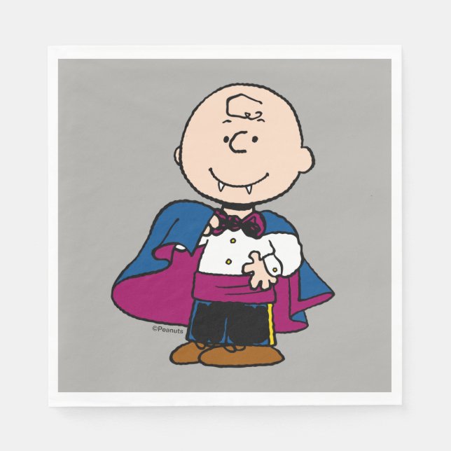 Peanuts | Count Charlie Brown Napkins (Front)