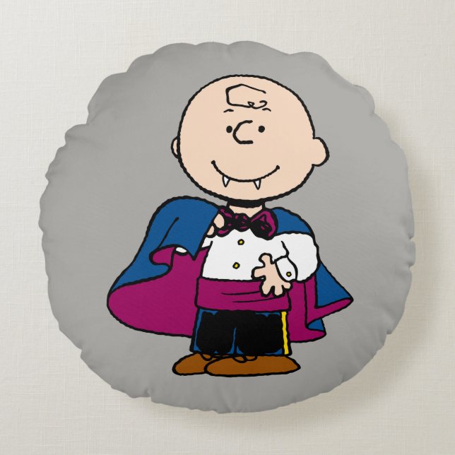 Peanuts | Count Charlie Brown Round Pillow (Front)