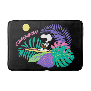 Peanuts   Cowabunga Snoopy Bath Mat