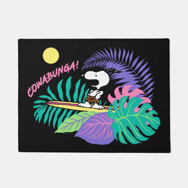 Peanuts | Cowabunga Snoopy Doormat (Front)