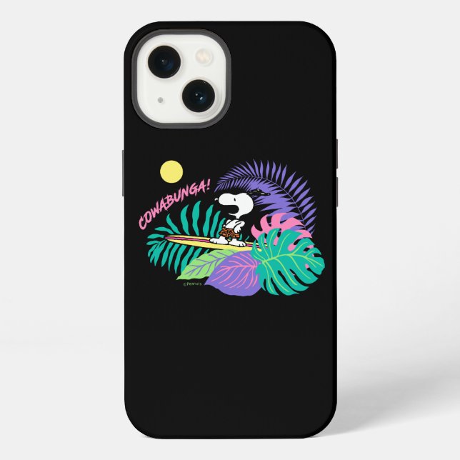 Peanuts | Cowabunga Snoopy Iphone Case (Back)