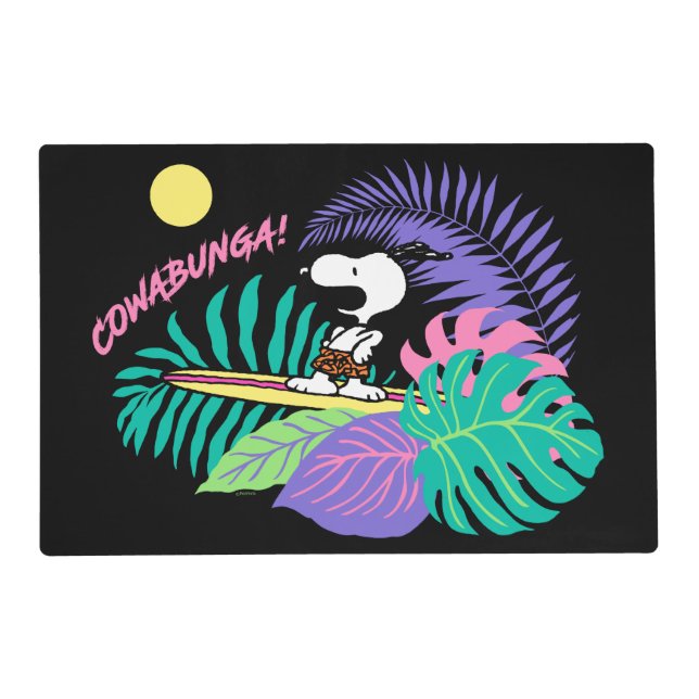 Peanuts | Cowabunga Snoopy Placemat (Front)