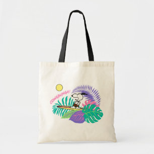 Peanuts   Cowabunga Snoopy Tote Bag