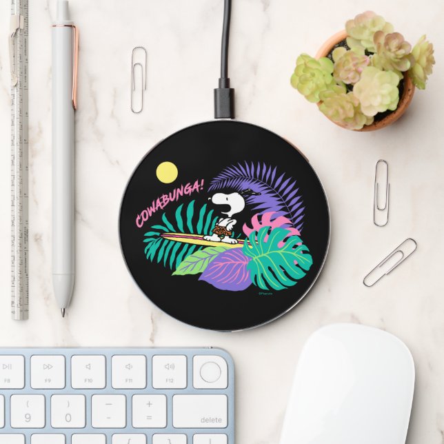 Peanuts | Cowabunga Snoopy Wireless Charger (Desk)