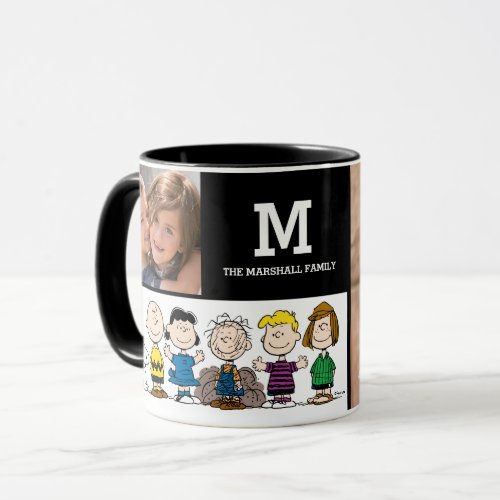 Peanuts    Custom Photos  Monogram Mug