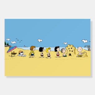 Peanuts Day at the Beach Foam Board