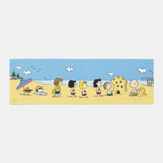 Peanuts | Day at the Beach Outdoor Rug (Front)