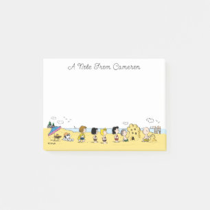 Peanuts Day at the Beach Post-it Notes