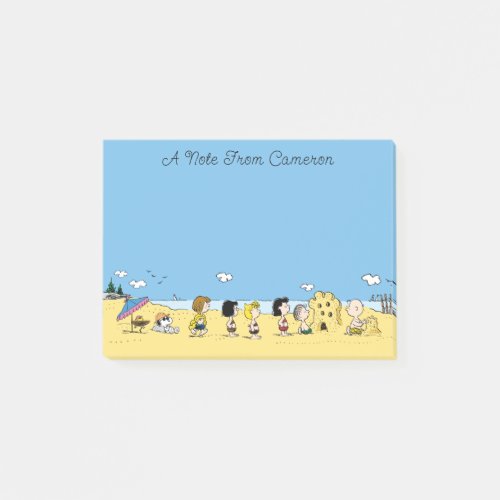 Peanuts  Day at the Beach Post_it Notes