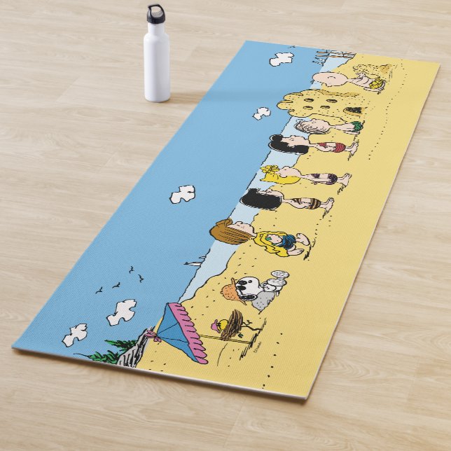 Peanuts | Day at the Beach Yoga Mat (In Situ)