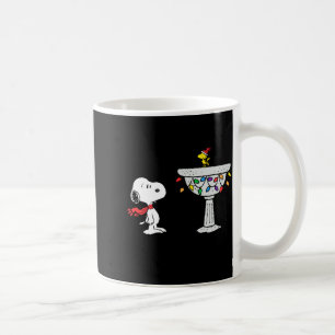 Peanuts Decorated Bird Bath Coffee Mug