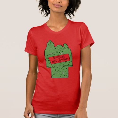 Peanuts  Do Not Open Until Christmas T_Shirt