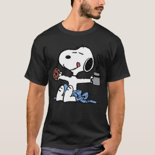 Peanuts Donut Coffee Snoopy T-Shirt