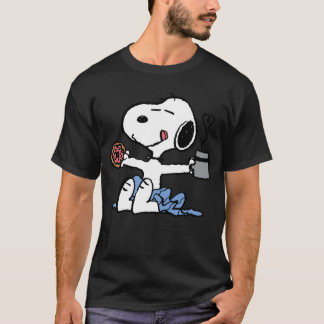 Peanuts Donut Coffee Snoopy T-Shirt