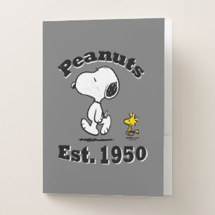 Peanuts Est. 1950 Pocket Folder