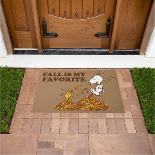 Peanuts   Fall Is My Favorite Doormat