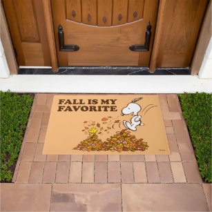 Peanuts   Fall Is My Favorite Doormat