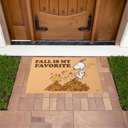 Peanuts  Fall Is My Favorite Doormat