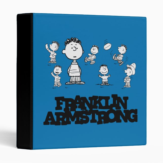 Peanuts | Franklin Armstrong 3 Ring Binder (Front/Spine)