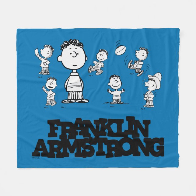 Peanuts | Franklin Armstrong Fleece Blanket (Front (Horizontal))