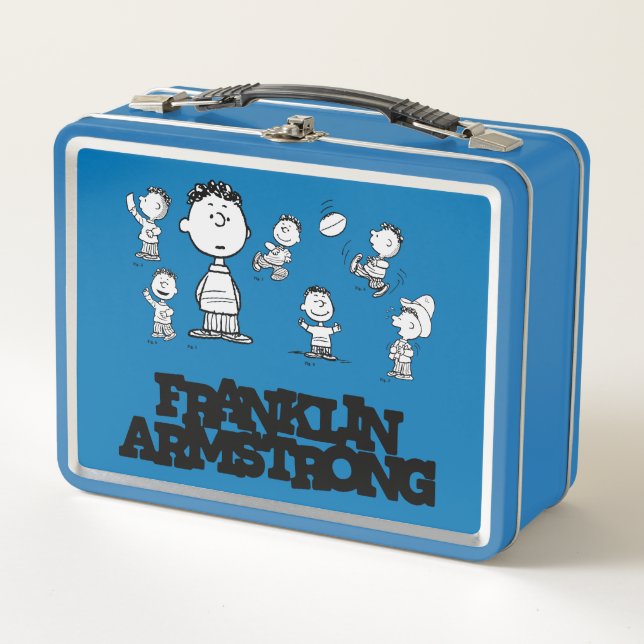 Peanuts | Franklin Armstrong Metal Lunch Box (Front)