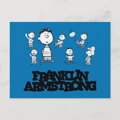 Peanuts  Franklin Armstrong Postcard