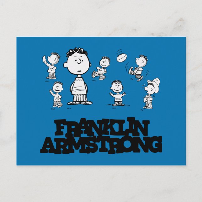 Peanuts | Franklin Armstrong Postcard (Front)