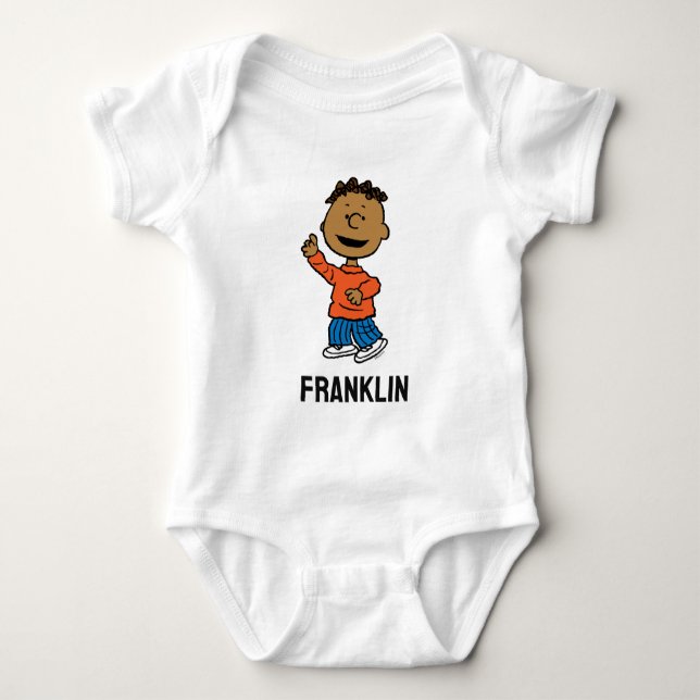 Peanuts | Franklin Baby Bodysuit (Front)