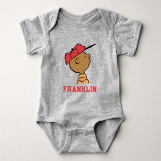 Peanuts | Franklin Baseball Cap Baby Bodysuit