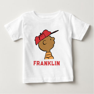 Peanuts   Franklin Baseball Cap Baby T-Shirt